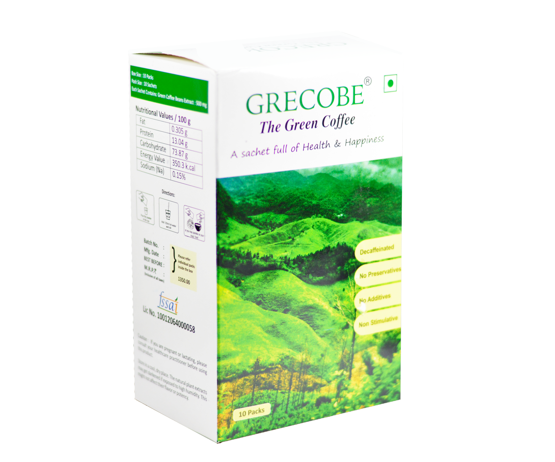 Grecobe - Green coffee
